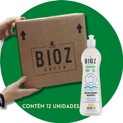 Detergente Neutro 470ml Caixa - Bioz Green