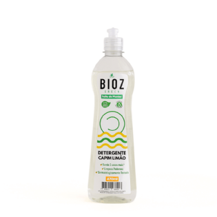 Detergente capim limão 470ml - Bioz Green