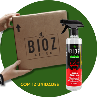 Limpa Grelha 470ml Caixa - Bioz Green