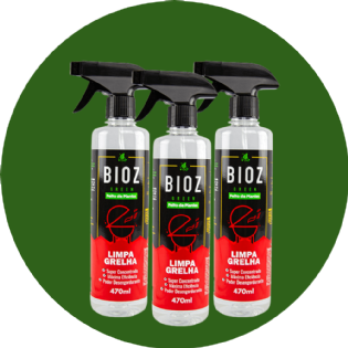 Trio Limpa Grelha 470ml - Bioz Green