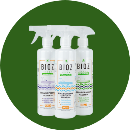 Trio Água de Passar 470ml - Bioz Green