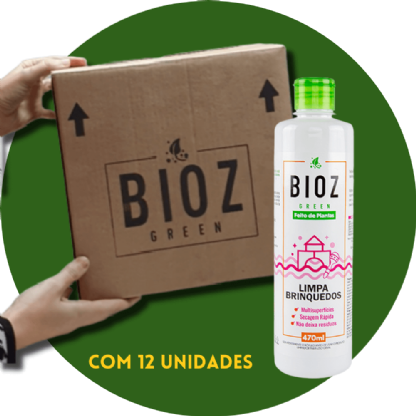 Limpa Brinquedos 470ml Caixa - Bioz Green