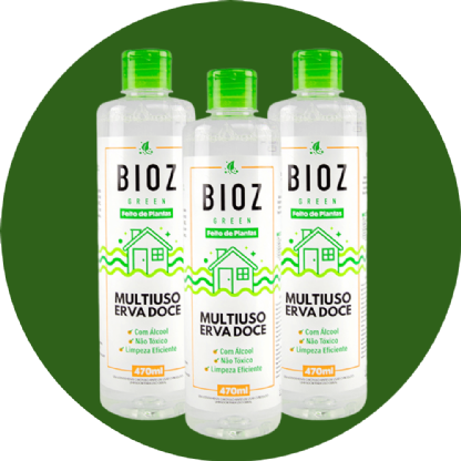 Trio Multiuso Erva Doce 470ml - Bioz Green