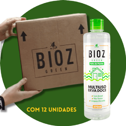 Multiuso Erva Doce 470ml Caixa - Bioz Green