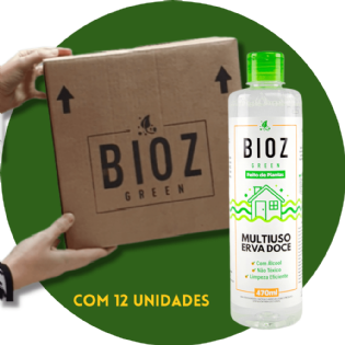 Multiuso Erva Doce 470ml Caixa - Bioz Green