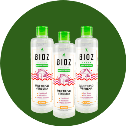 Trio Multiuso Verbena 470ml - Bioz Green