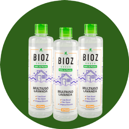 Trio Multiuso Lavanda 470ml - Bioz Green