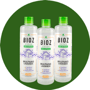 Trio Multiuso Lavanda 470ml - Bioz Green