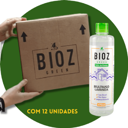 Multiuso Lavanda 470ml Caixa - Bioz Green