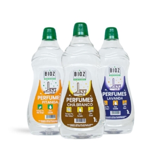 Trio Limpadores Perfumado 1L - Bioz Green