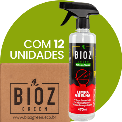 Limpa Grelha 470ml Caixa - Bioz Green