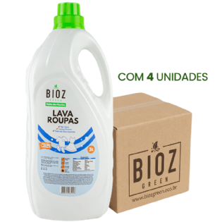 Lava Roupas 3L Caixa - Bioz Green