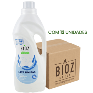 Lava Roupas 1L Caixa - Bioz Green