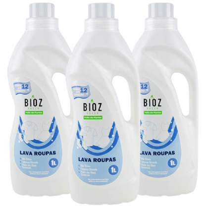 Trio Lava Roupas 1L - Bioz Green