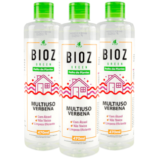 Trio Multiuso Verbena 470ml - Bioz Green