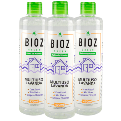Trio Multiuso Lavanda 470ml - Bioz Green