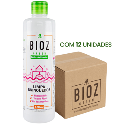 Limpa Brinquedos 470ml Caixa - Bioz Green