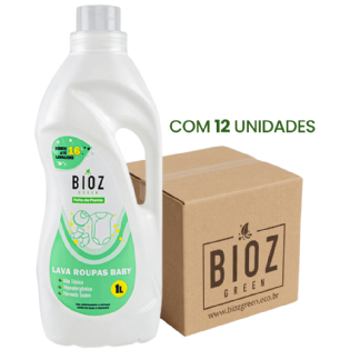 Lava Roupas Baby 1L Caixa - Bioz Green