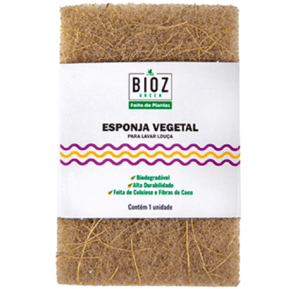Esponja de Coco Biodegradável - Bioz Green