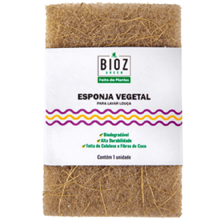 Esponja de Coco Biodegradável - Bioz Green