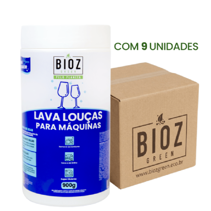 Lava Louças para Máquina 900g Caixa - Bioz Green