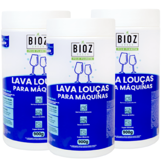 Trio Lava Louças para Máquina 900g - Bioz Green
