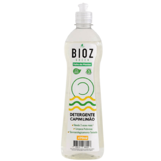 Detergente capim limão 470ml - Bioz Green
