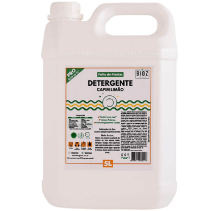 Detergente Capim Limão 5L - Bioz Green