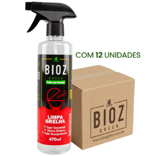 Limpa Grelha 470ml Caixa - Bioz Green