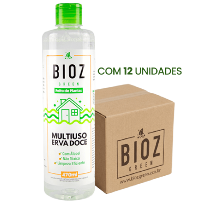 Multiuso Erva Doce 470ml Caixa - Bioz Green