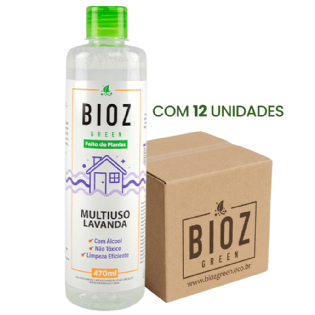 Multiuso Lavanda 470ml Caixa - Bioz Green