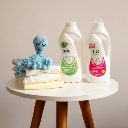 Trio Lava Roupas Baby 1L - Bioz Green