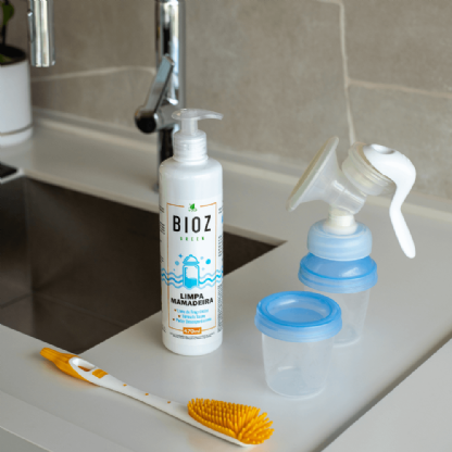 Limpa Mamadeira 470ml - Bioz Green