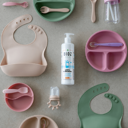 Limpa Mamadeira 470ml Caixa - Bioz Green